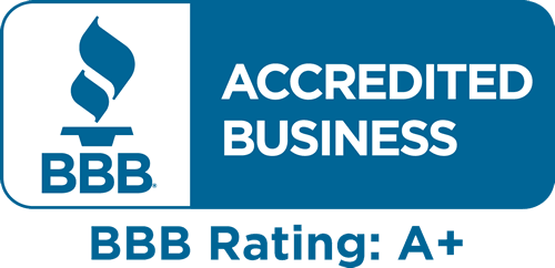 BBB Accredited Business with an A+ rating